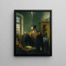 Faust le matin de Pâques - Johann Peter Krafft — framed artwork on a wall