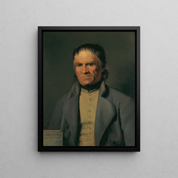 Franz Wessely - Johann Peter Krafft — framed artwork on a wall