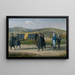 L'Empereur François Ier d'Autriche Following the Coffin of a Poor Man - Johann Peter Krafft — framed artwork on a wall