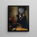 L'heure de la mort de Manfred by Johann Peter Krafft — framed artwork on a wall