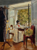 Marie Krafft at her desk - Johann Peter Krafft — artwork view