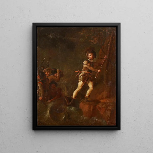 Guillaume Tell - Johann Peter Krafft — framed artwork on a wall