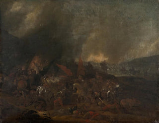 Battle Scene - Johann Philip Lemke — artwork view