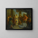 La Tempérance de Scipion - Johann Rudolf Byss — framed artwork on a wall