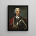 Portrait of a Young Man with Cyriads and a Red Jaw Trimmed with Ermine - Johann Salomon Wahl — framed artwork on a wall