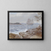 Bateaux à voiles croisés - Johann Seitz — framed artwork on a wall