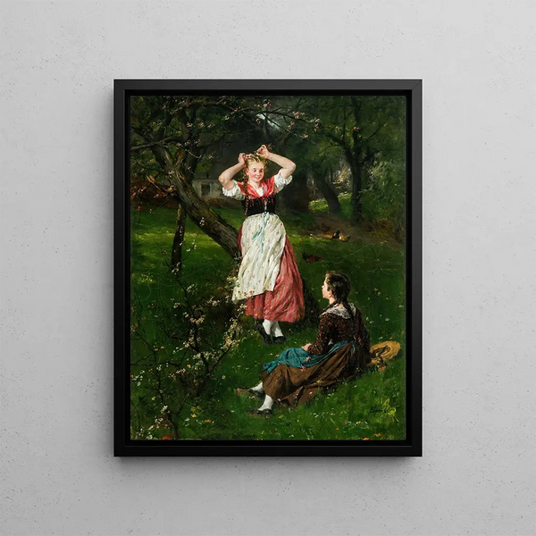 I - Johann Sperl — framed artwork on a wall
