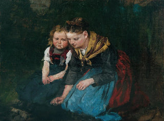 Mother and Child - Johann Sperl — artwork view