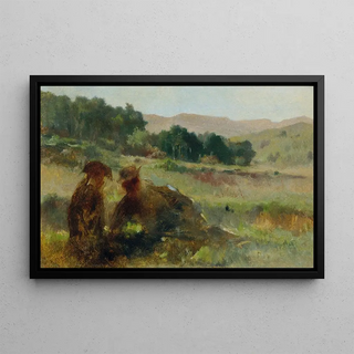 Johann Till the younger - Landschaft mit Jger und Hund.webp