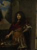 Portrait of a man in antique-style armor - Johann Valentin Grambs — artwork view