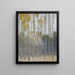 Sunlight in the Forest Morning - Johann Walter-Kurau — framed artwork on a wall