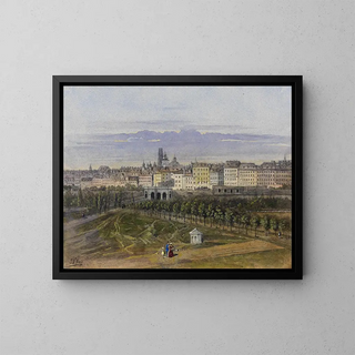 Vienna 04 - Johann Wilhelm Frey — framed artwork on a wall
