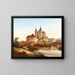 the pilgrimage church of Sonntagberg in Lower Austria - Johann Wilhelm Jankowsky — framed artwork on a wall