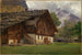 Alpine Farmhouse - Johann Wilhelm Schirmer — artwork view