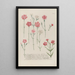 Phytanthoza iconographia Pl053 - Johann Wilhelm Weinmann — framed artwork on a wall
