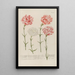 Phytanthoza iconographia Pl055 - Johann Wilhelm Weinmann — framed artwork on a wall