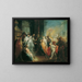 The Rejection of Empress Eudoxia by Saint John Chrysostom - Johann Wolfgang Baumgartner — framed artwork on a wall