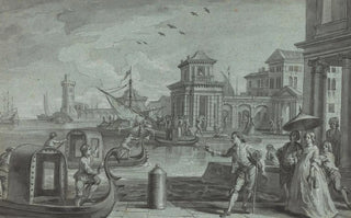 Johann Wolfgang Baumgartner - Venetian Fantasy with the Dogana.webp