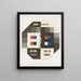 On the theory of colors Pl04 - Johann Wolfgang von Goethe — framed artwork on a wall