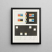On the theory of colors Pl05 - Johann Wolfgang von Goethe — framed artwork on a wall