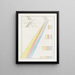 On the theory of colors Pl07 - Johann Wolfgang von Goethe — framed artwork on a wall