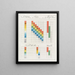 On the theory of colors Pl10 - Johann Wolfgang von Goethe — framed artwork on a wall