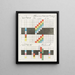 on the theory of colors Pl11 - Johann Wolfgang von Goethe — framed artwork on a wall