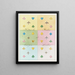 On the theory of colors Pl13 - Johann Wolfgang von Goethe — framed artwork on a wall