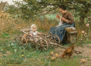 The Spring - Johann Zoetelief Tromp — artwork view