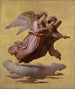 Deux anges flottants II - Johann von Schraudolph — artwork view