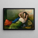 The relaxing - Johann von Tscharner — framed artwork on a wall