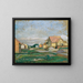 Suburban subdivision - Johanna Kampmann-Freund — framed artwork on a wall