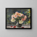 A bouquet of roses - Johanna Løssl — framed artwork on a wall