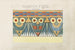 Egyptian Flower Frieze Painting - Johanna van de Kamer — artwork view