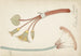 Egyptian Ornament Painting with Lotus Flower and Bud - Johanna van de Kamer — artwork view