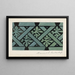 Roman band motif - Johanna van de Kamer — framed artwork on a wall