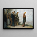 Descente à Gethsémani - Johannes Adam Simon Oertel — framed artwork on a wall