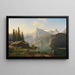Lake of the Four Cantons - Johannes Bartholomus Duntze — framed artwork on a wall