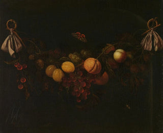 Fruit Garland Painting - Johannes Borman — artwork view