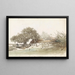 Farms in Waalsdorp - Johannes Bosboom — framed artwork on a wall
