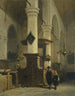 Interior of the church - Johannes Bosboom — artwork view