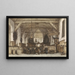Interior of the old church in Maasland - Johannes Bosboom — framed artwork on a wall