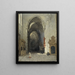 Interior of the Trier Cathedral - Johannes Bosboom — framed artwork on a wall