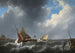 Turbulent Waters - Johannes Christiaan Schotel — artwork view
