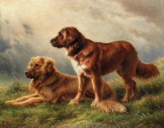 Vigilant Dogs - Johannes Christian Deiker — artwork view