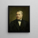 Portrait of Pieter Hendrik van Gelder 1822-1883 - Johannes Ephraim — framed artwork on a wall