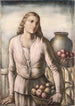 Woman with a shawl - Johannes Greenberg — artwork view