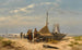 on the beach - Johannes Hermanus Barend Koekkoek — artwork view