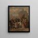 L'arrivée des Français en 1795 - Johannes Hinderikus Egenberger — framed artwork on a wall