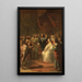 Tromp presents the young prince William of Orange to King Charles I of England in 1641 - Johannes Hinderikus Egenberger — framed artwork on a wall